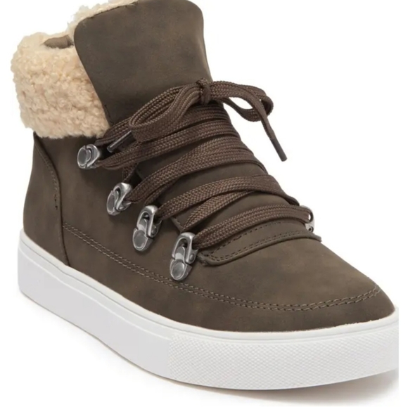 Faux Fur Sneakers by Report - Picture 4 of 5